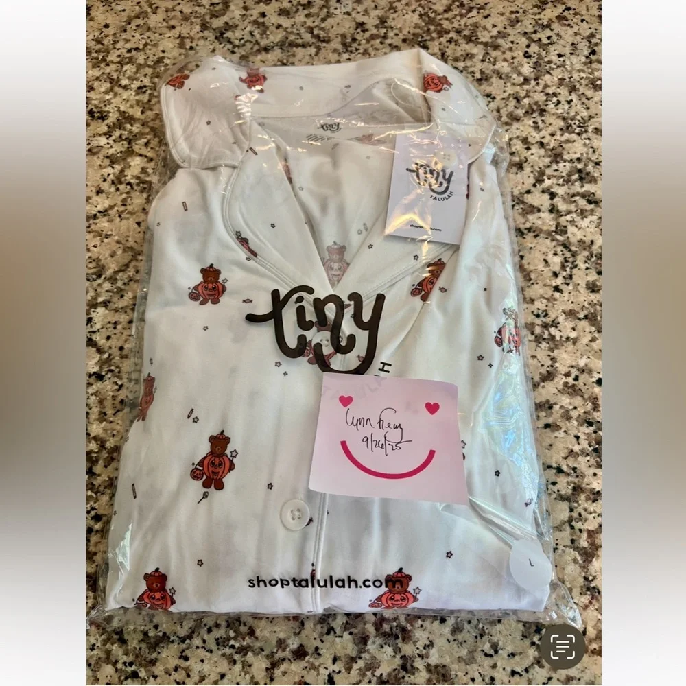 Shop Talulah Boo Bear Pajamas Halloween 
Size Large BNWT - Picture 2 of 2